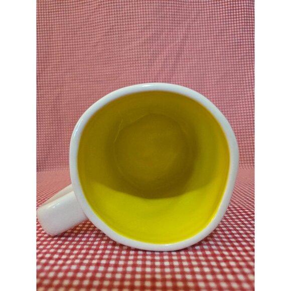 Rae Dunn "Happy Spring" Artisan Collection Ceramic Mug By Magenta 12oz - Picture 3 of 4